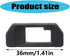 YWLUUOO EP10 Eyepiece Eyecup Viewfinder Replacement for Digital Camera Viewfinder Eye Cup Covers Eye Cup Protective