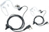Radio Earpiece Headset with Mic PTT for Baofeng UV-5R, BF-888S, BF-F8HP, UV-82, Kenwood TK-2107, 2 Pack