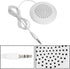 3.5mm Mini Pillow Speaker, DIY Portable Speaker for MP3 Phone, White