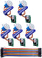 GeeekPi 5 Pack 28BYJ-48 5V Geared Stepper Motor + Uln2003 Driver Board + Jumper Wires for Arduino