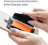 Sinjimoru Phone Grip Card Holder with Phone Stand, Secure Stick on Wallet for iPhone with Kickstand for Table. Sinji