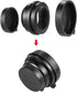 1.51X 2 Viewfinder Eyepiece Magnifier Eyepiece Eyecup Short Sighted Viewfinder Helper for DSLR Cameras, Anti Fog