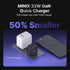 MINIX NEO P1 Mini 33W PPS 2-Port GaN Charger, 1 USB-C Fast Charger and 1 USB-A Quick Charger 3.0 for iPhone and Galaxy