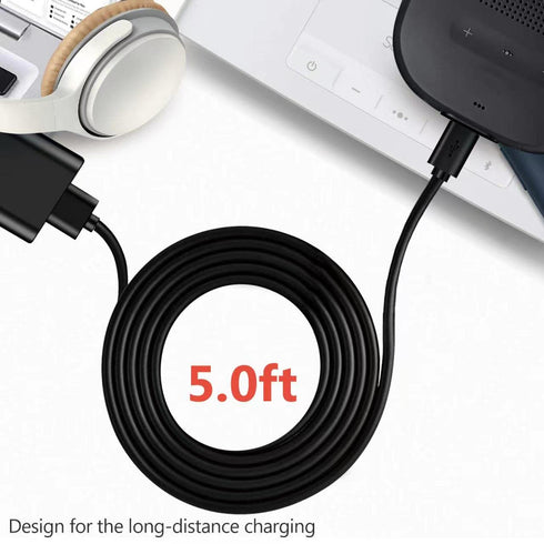 Replacement Micro USB Wall Charger for Bose SoundLink Color Bluetooth Speakers I II III, SoundLink Mini 2 II, Revolve