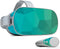 MightySkins Skin - Blue Green Polygon for Oculus Go Mobile VR | Unique Vinyl Decal Wrap Cover | Easy to Apply, Remove |