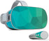 MightySkins Skin - Blue Green Polygon for Oculus Go Mobile VR | Unique Vinyl Decal Wrap Cover | Easy to Apply, Remove |