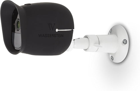 Wasserstein Adjustable Metal Wall Mount for Arlo Essential/XL 2 Gen/Pro/2/3/4/5/Ultra/Ultra 2, Wyze Cam Outdoor/V3, &