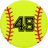 Lucky Number #45 PopSockets Swappable PopGrip for Softball Player Favorite