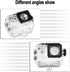 Action Camera Waterproof Case, Professional Sport Camera Accessories with Charging Cable for SJCAM SJ4000/SJ7000