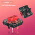 Kailh Choc Low Profile Red Mechanical Keyboard Switches, 1350 Chocolate Linear 5-Pin 50gf RGB SMD (Red 45Pcs)