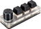 Red Switch Macro Keyboard, USB Custom Mechanical Keyboard with Knob, Gaming OSU Volume Control Mini Keyboard
