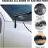 Gasedin 3.14" Car Short Antenna, Carbon Fiber Antennas Replacement with Aluminum Screw, AM/FM Radio Reception Antenna