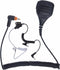 SL300 Radio Speaker Mic Shoulder Handheld Lapel Microphone with 3.5mm Audio Jack for Wave TLK-100 SL3500e SL7550e