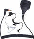 SL300 Radio Speaker Mic Shoulder Handheld Lapel Microphone with 3.5mm Audio Jack for Wave TLK-100 SL3500e SL7550e