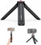 VRIG TP05 Extendable Mini Camera Tripod with 1/4" Screw, Portable Desktop Tripod Selfie