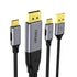 fairikabe 4K 60Hz DisplayPort to USB C Cable, 6.6ft for Portable Monitor, Projector, Nreal Air