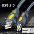 Vay Forwarg 2.0 2.0 5FT Printer Cable USB A to USB B Printer Dedicated Cable Male to Male Gray Suitable for Inkjet