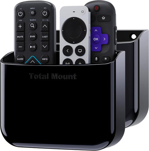 TotalMount Hole-Free Remote Holders Eliminate Need to Drill Holes in Your Wall (for