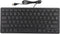 Yoidesu Wired Keyboard TT-A01, 78 Keys USB Mute Ultra Thin Mini Keyboard for PC Laptop (French)