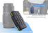12 Slots SD Card Case Holder, SD Card Holder SD Card Organizer SD Card Storage Water-Resistant Anti-Shock SD/SDHC/SDXC Card Holder Storage with Carabiner