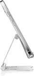 Adjustable Aluminum Cell Phone Stand Holder for Desk, Compatible with iPhone 14/13/12/11 Pro Max, Samsung, All
