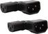 WYMECT 2-Pack C14 C13 Right Angle IEC to Power Adapter PDU Power Extension for LCD LED TV Wall Mount