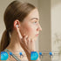 Z1, Extra-Small Wireless Earbuds for Small Ears Semi-in Ear Bluetooth Invisible Headphones, Low-Profile & Lightweight