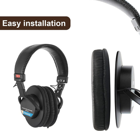 MDR-V6 Earpads Replacement Ear Cushions for Sony MDR-7506, MDR-V6, MDR-V7, MDR-CD900ST Headphones