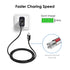 Micro USB Fast Wall Charger Charging Cable Cord fit for Lg flip Phone, Orbic Journey V, Orbic Slim, CAT S60 S41 S42 S31 B30, Freestyle Libre Reader 2 Libre 14 Day & More Flip Cell Phone Charge