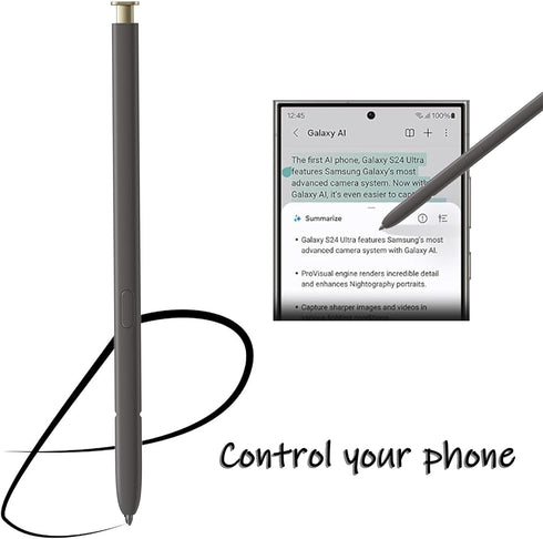 Galaxy S24 Ultra S Pen Replacement for Samsung Galaxy S24 Ultra, Without Bluetooth, 4096 Levels of Pressure Sensitivity