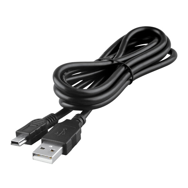UniMed Pro TENS Unit Massager Replacement Cable - PKPOWER 5ft Mini USB Charging Cord (Black) SM9156