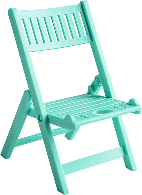 Generic Mini-Folding Chair Phone Stand, Cute Phone Holder Stand for Desk Portable Folding