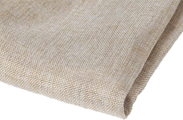 Flushbay Speaker Grill Cloth Linen Single Layer Protective Dustproof Mesh Fabric for Home Stage Speakers, Beige (50 *