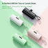 Portable Mini Power Bank Charger for iPhone (Direct Plugin) and USB C Android Device, 4800mAh Emergency Charge