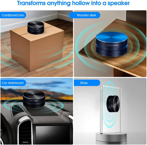 Mini Portable Loud Stereo Sound Box, 1 Pack Wirelessly BT Speaker, Built-in Mic for Home, Outdoor, Travel, Black