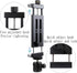 Aluminum Tripod Mount Adapter for iPad, 360 Rotatable Tablet Holder Compatible with iPad Air/Mini, Samsung Tab, and