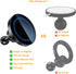 EZTOMUXE 1 inch 1 (25mm) Magnetic Wireless Charging Phone Holder with Ball Mount for MagSafe, Metal Ball for MagSafe