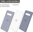 Abitku Compatible with Galaxy S10 Case, Liquid Silicone Microfiber Cloth Lining Full Body Cover with Screen & Camera