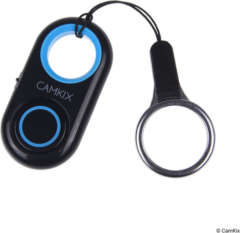 CamKix Bluetooth Camera Shutter Remote Control, Compatible with iOS and Android, Wireless Range Up to 30 ft