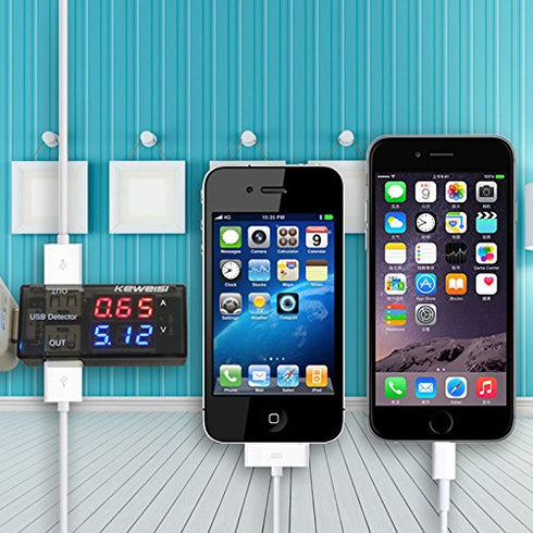 USB Charger Doctor Voltage Current Meter - Mobile Battery Tester Power Detector