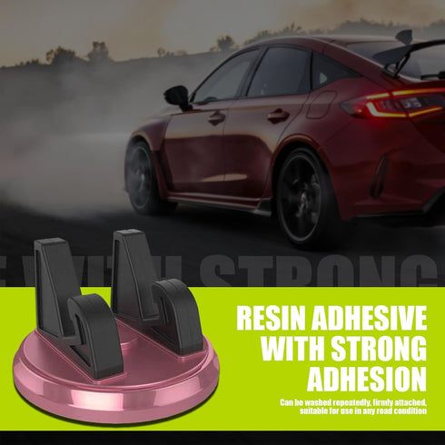 1 PC Car Dashboard Mobile Phone Holder, 360° Rotatable Non-Slip Center Console Holder for iPhone Smartphones