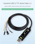 waveshare Industrial USB to TTL Serial Adapter Cable, USB to TTL (D) Converter with FT232RNL Chip for Raspberry Pi