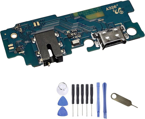 A32 5G USB Charging Port Dock Connector Flex Cable Replacement for Samsung Galaxy A32 5G A326U 6.5 Inches