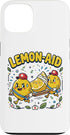 Lemon Paramedic Rescue Designs Lemon Aid Ambulance Lemonade Pun Citrus Fruit Lover Foodie Case for iPhone