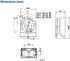 PFB203W Wall Mount Bracket Aluminum Alloy Waterproof for Dahua Dome IP Camera Series