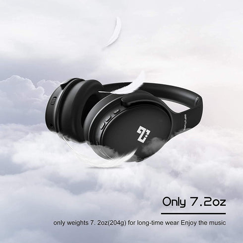 INFURTURE Active Noise Cancelling Headphones, H1 Wireless Over Ear Bluetooth Headset, 40H Playtime, Deep Bass