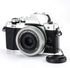 2-Pack 37mm Front Lens Cap Cover with Deluxe Cap Keeper for Olympus 14-42mm 1:3.5-5.6 EZ Kit Lens on OM-D EM10 Mark III