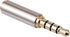 JacobsParts 3.5mm Male to 2.5mm Female Stereo Audio Headphone Jack Adapter Converter, Gold Plated