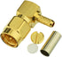 Eightwood 10pcs SMA Male Crimp Right Angle RF Connector for Coax Cable RG316 RG174 LMR100
