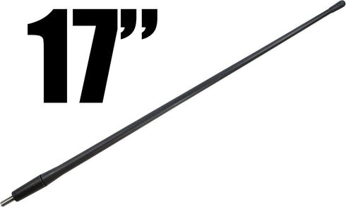Votex - 17 Inch All-Terrain Flexible Rubber Antenna is Compatible with Sangean Radio